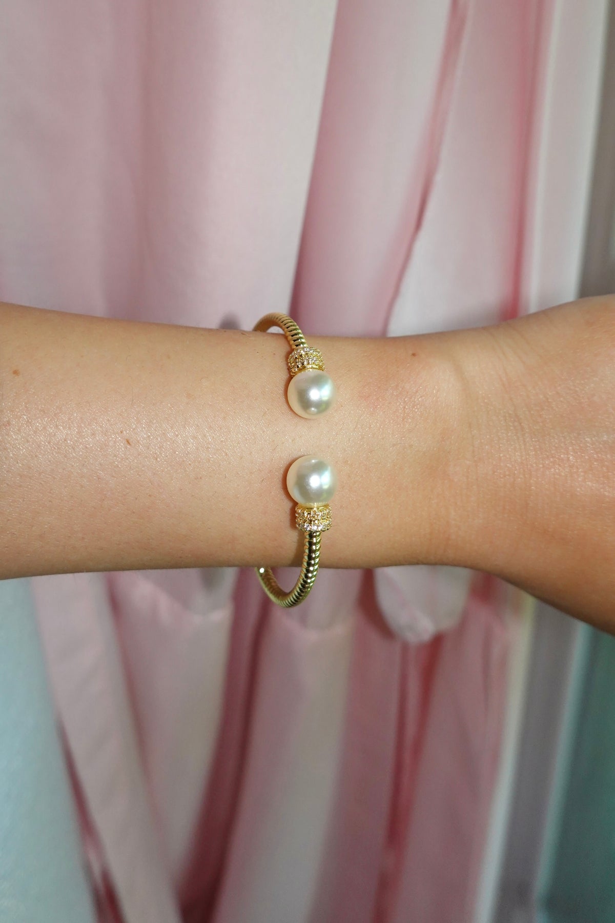 Pearl Serenity Bangle
