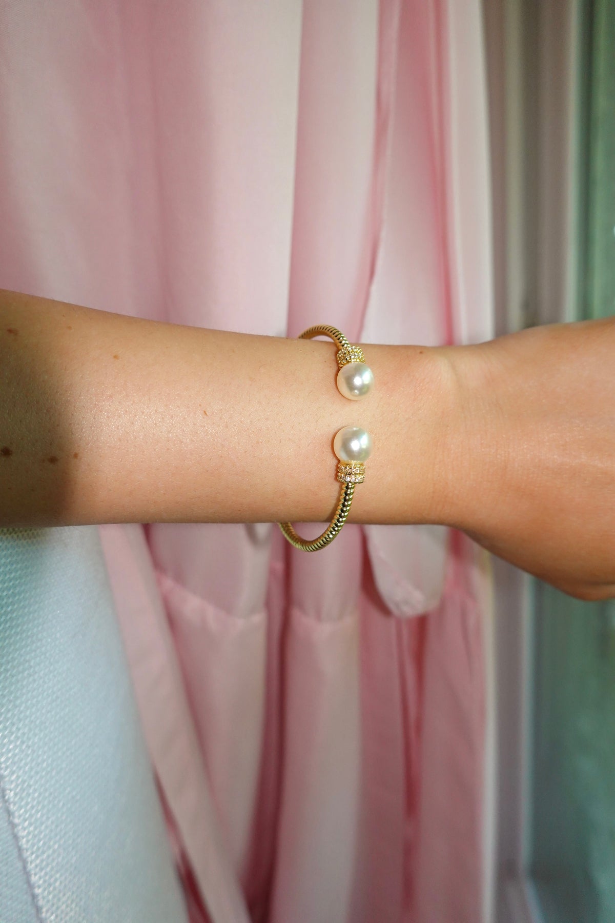 Pearl Serenity Bangle