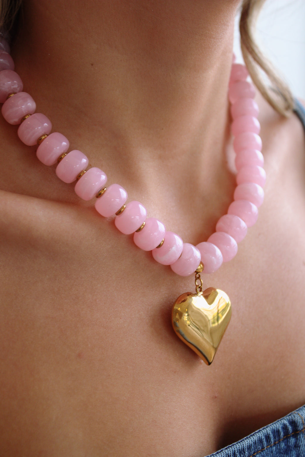 Puffy Heart Necklace