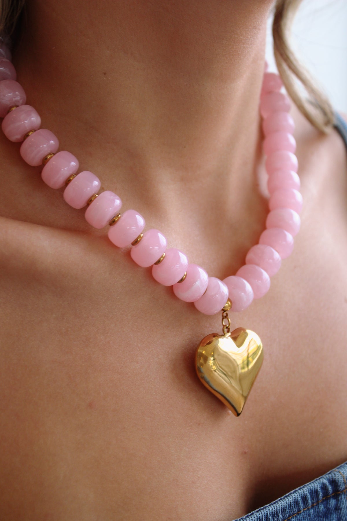 Puffy Heart Necklace